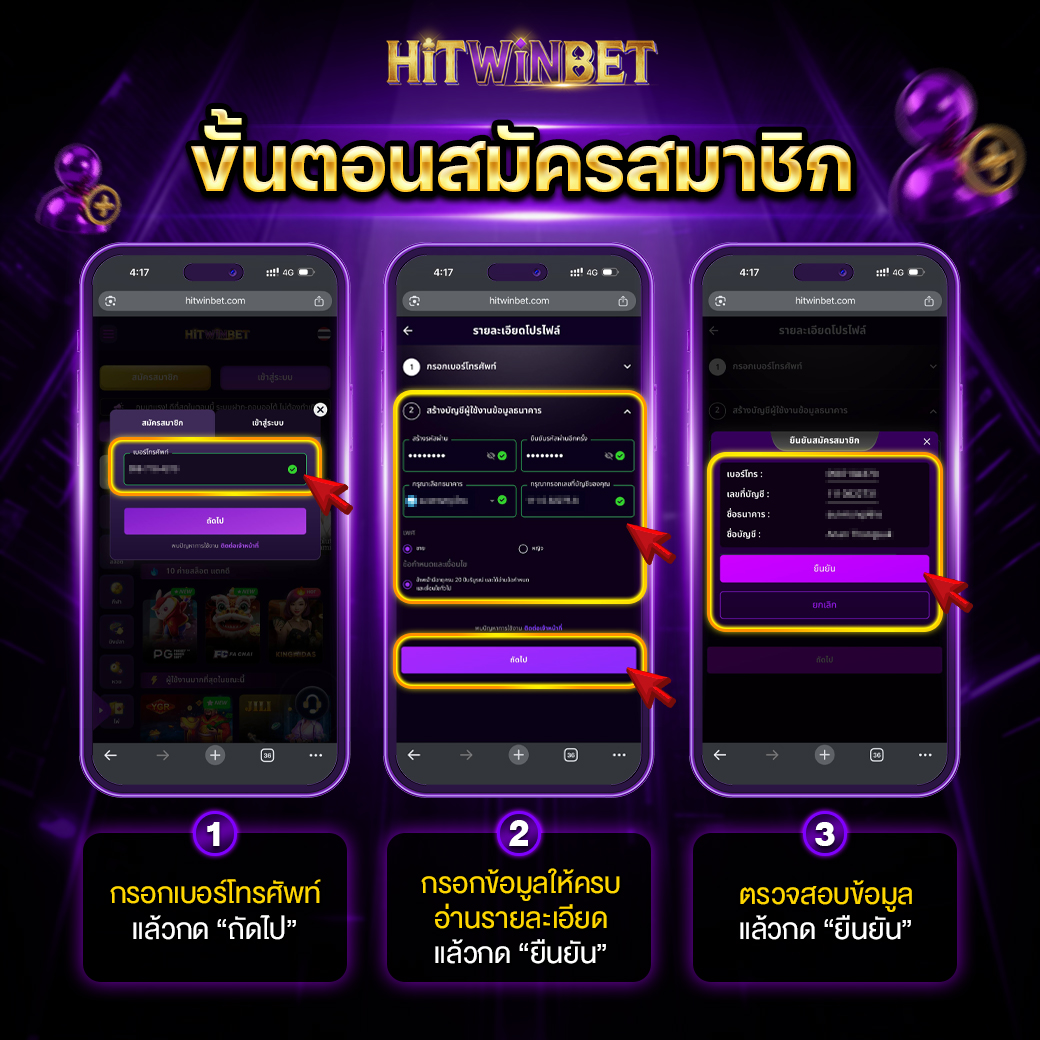 ขั้นตอนสมัครสมาชิก -hitwinbet
